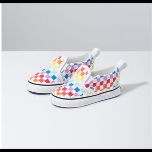 Vans - multi-colored checkered